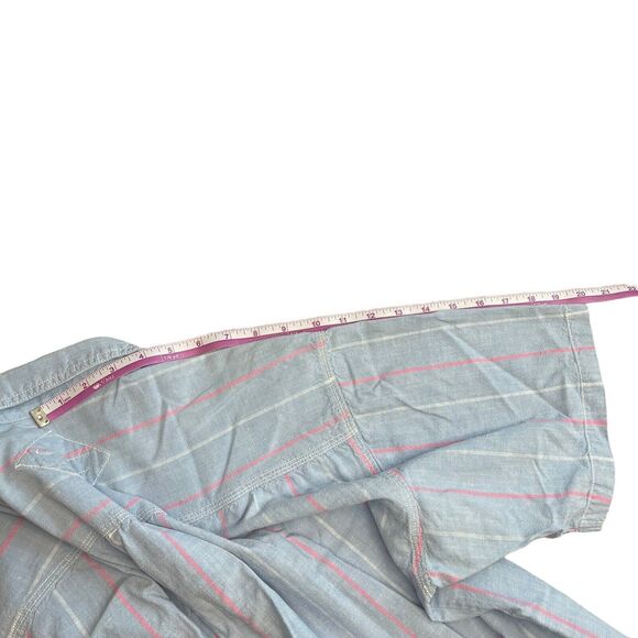 Saturdays Casual Button Down Shirt Men's Size Medium - Picture 9 of 9